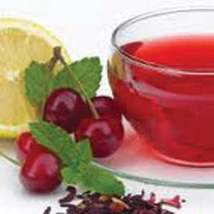 Selection of fruit teas